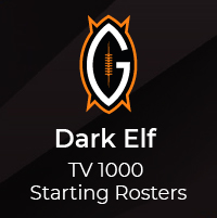 Dark Elf Starting Rosters | TV1000