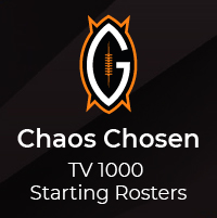 Chaos Chosen Starting Rosters | TV1000 – BB2020