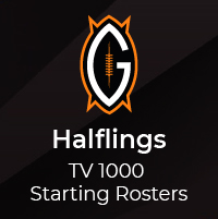 Halfling Starting Rosters | TV1000 – BB2020